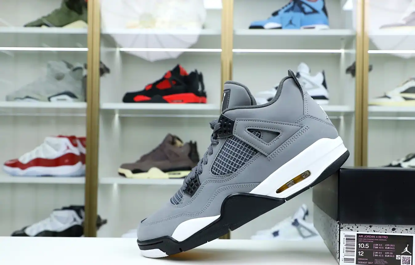 AIR JORDAN 4 RETRO 'COOL GREY' 2019