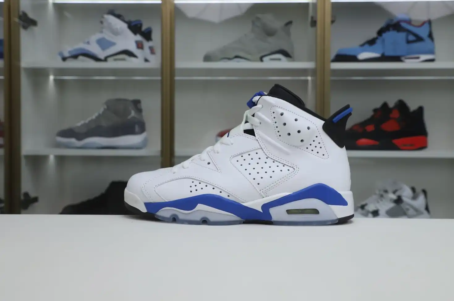 AIR JORDAN 6 RETRO SPORT BLUE