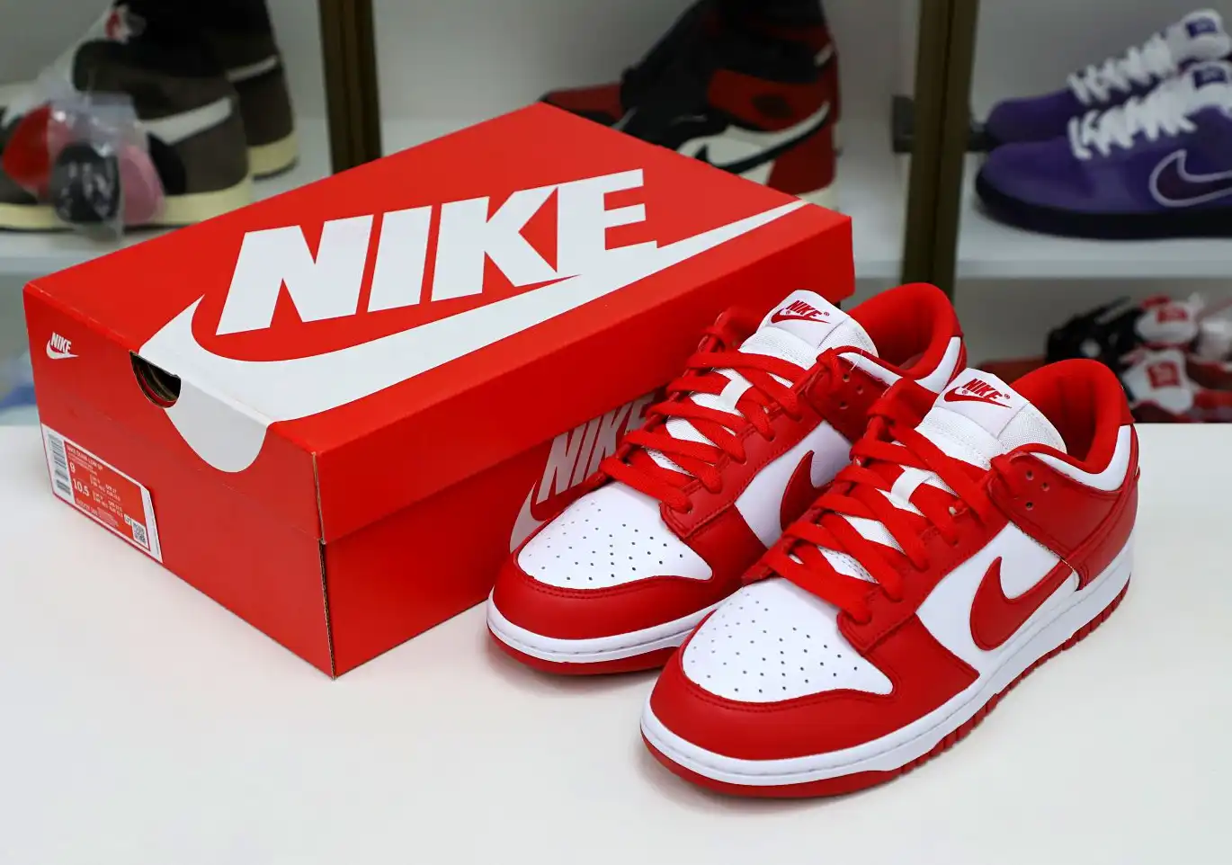 hype DUNK LOW SP RED