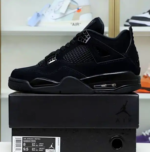 AIR JORDAN 4 RETRO 'BLACK CAT' 2020