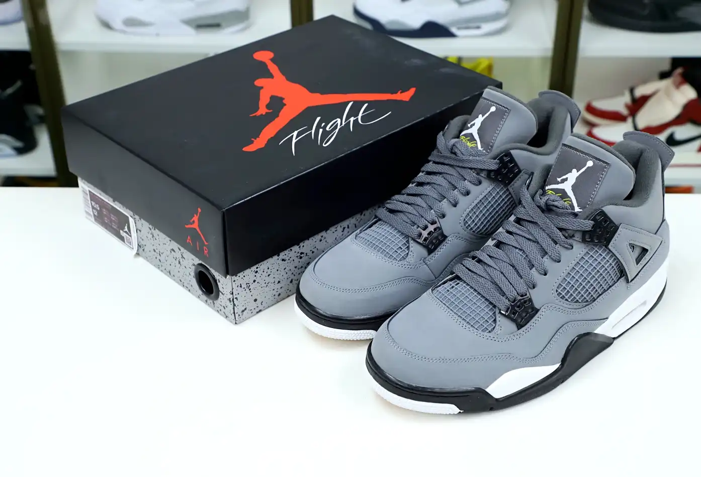 AIR JORDAN 4 RETRO 'COOL GREY' 2019