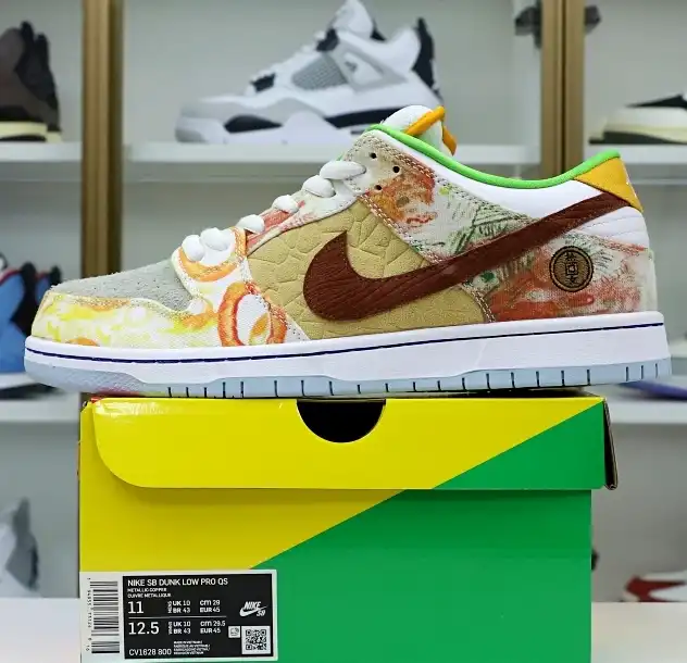 hype JASON DENG X DUNK LOW PRO SB 'STREET HAWKER'