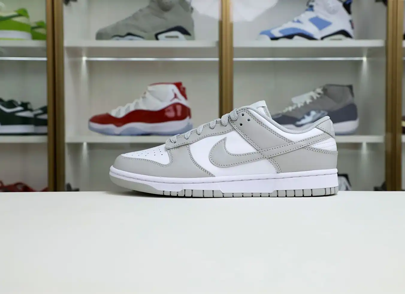 hype Nike Dunk Low Retro  Grey Fog