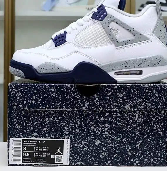 AIR JORDAN 4 RETRO "MIDNIGHT NAVY" DH6927-140