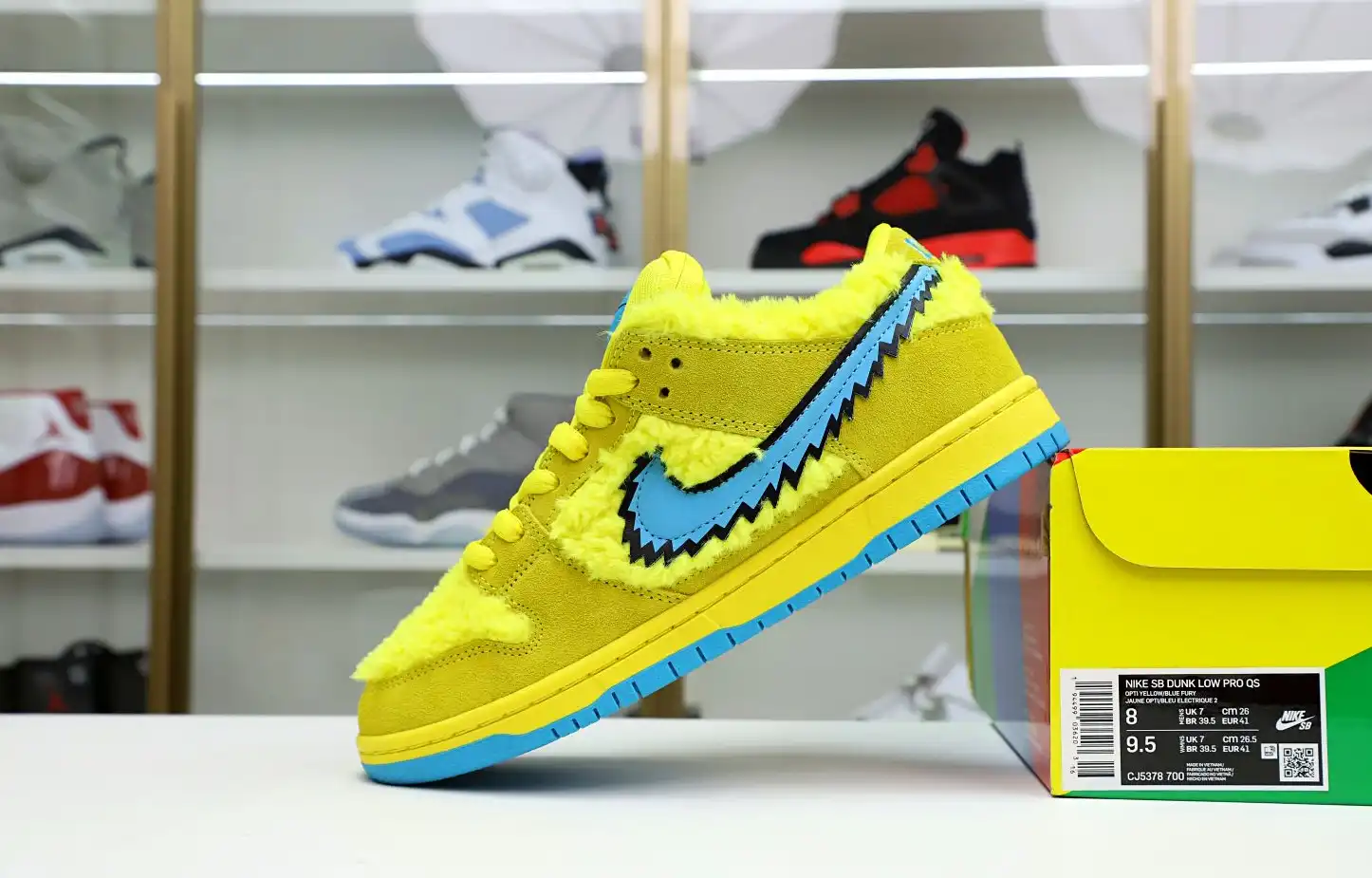 hype GRATEFUL DEAD X DUNK LOW SB YELLOW