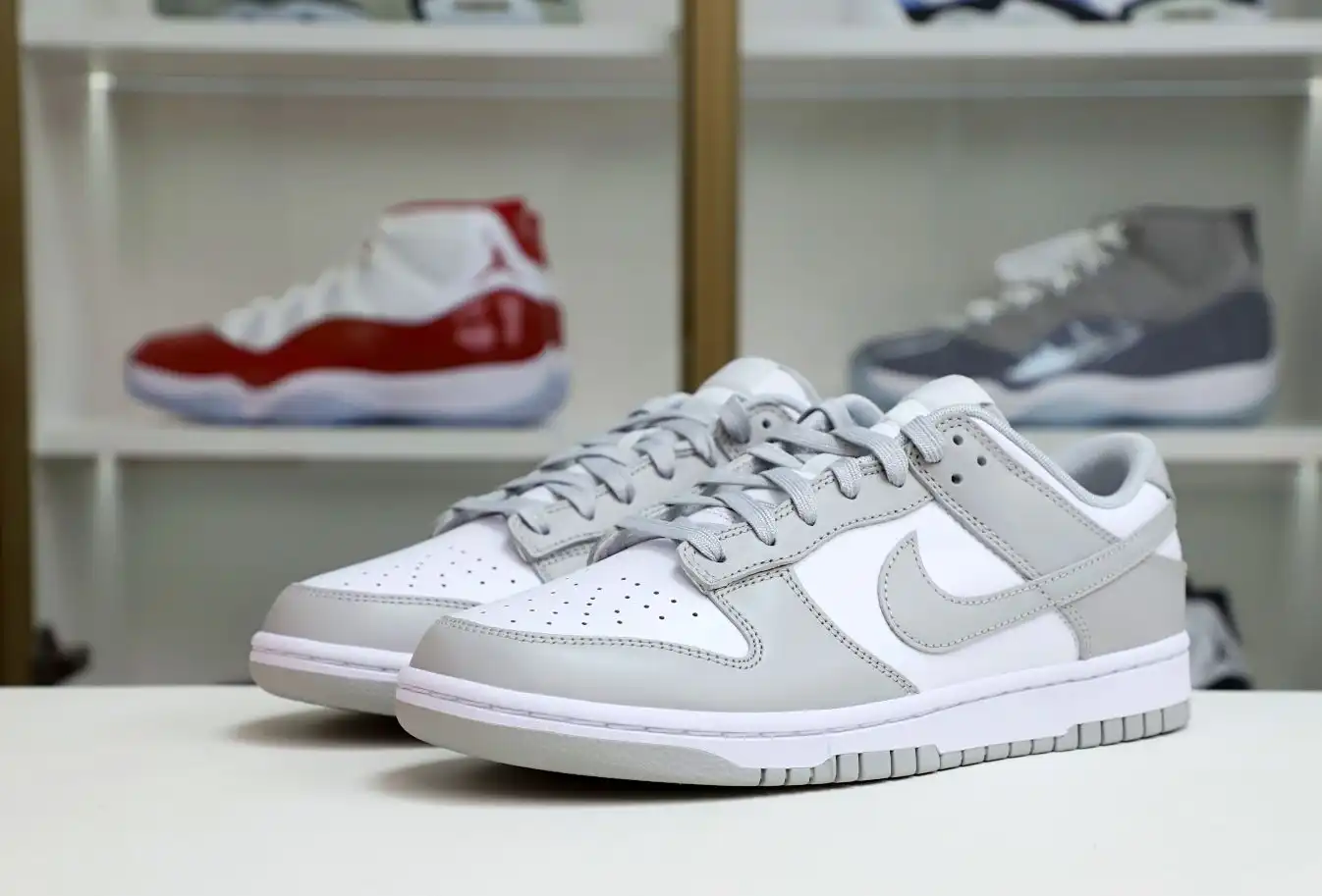 hype Nike Dunk Low Retro  Grey Fog