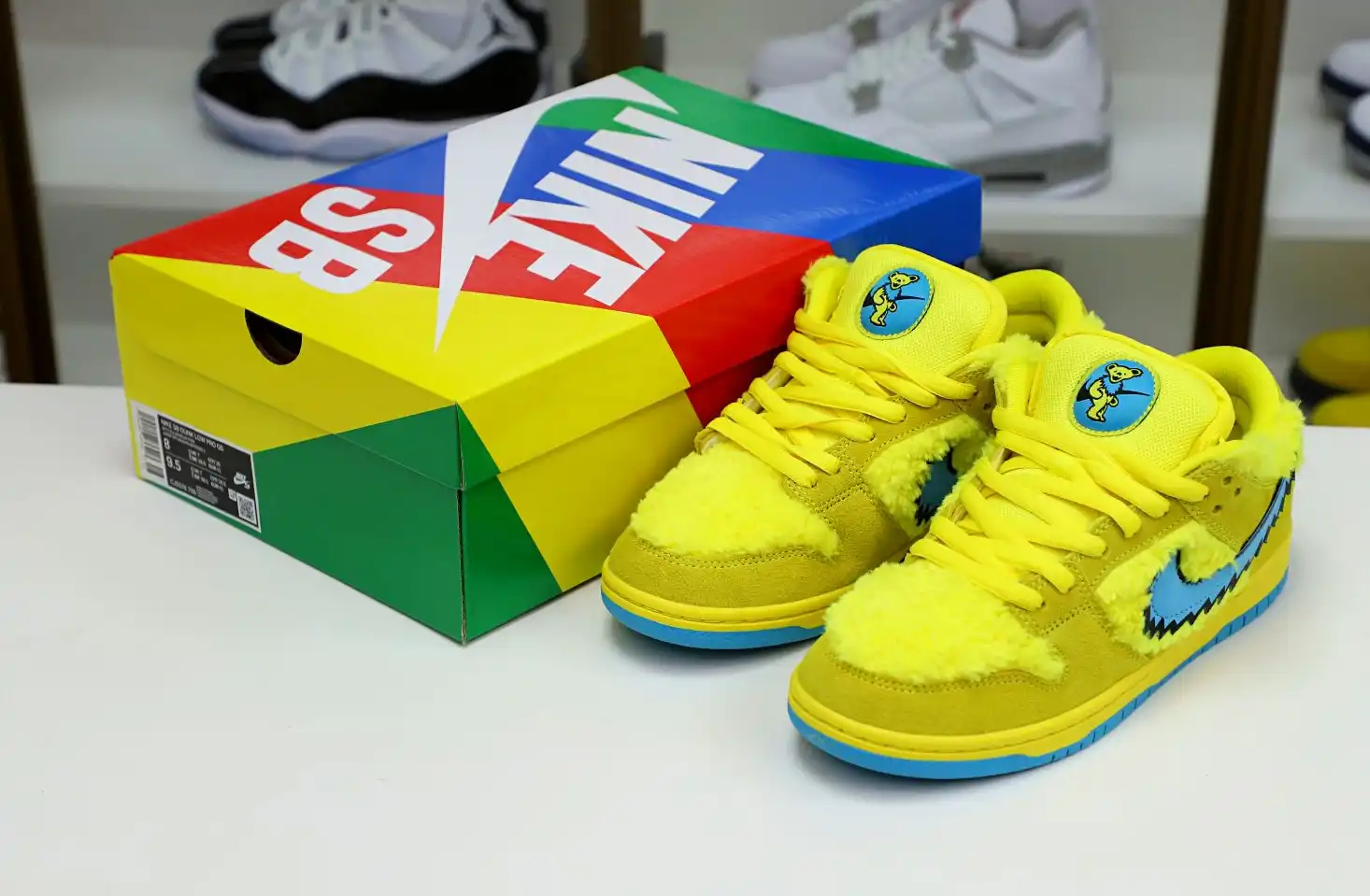 hype GRATEFUL DEAD X DUNK LOW SB YELLOW