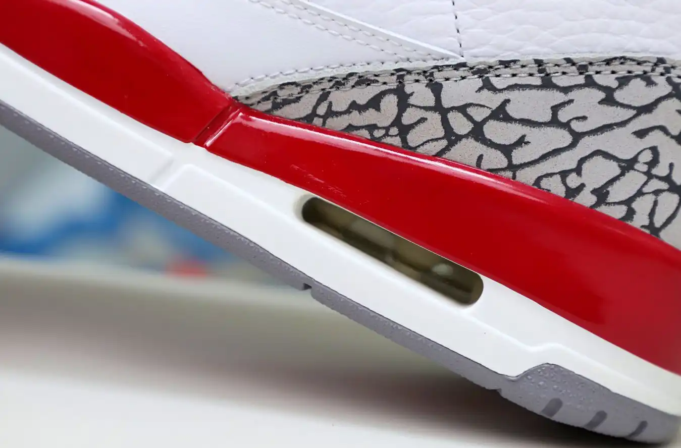 Air Jordan 3 Retro  Cardinal Red(CT8532-126）