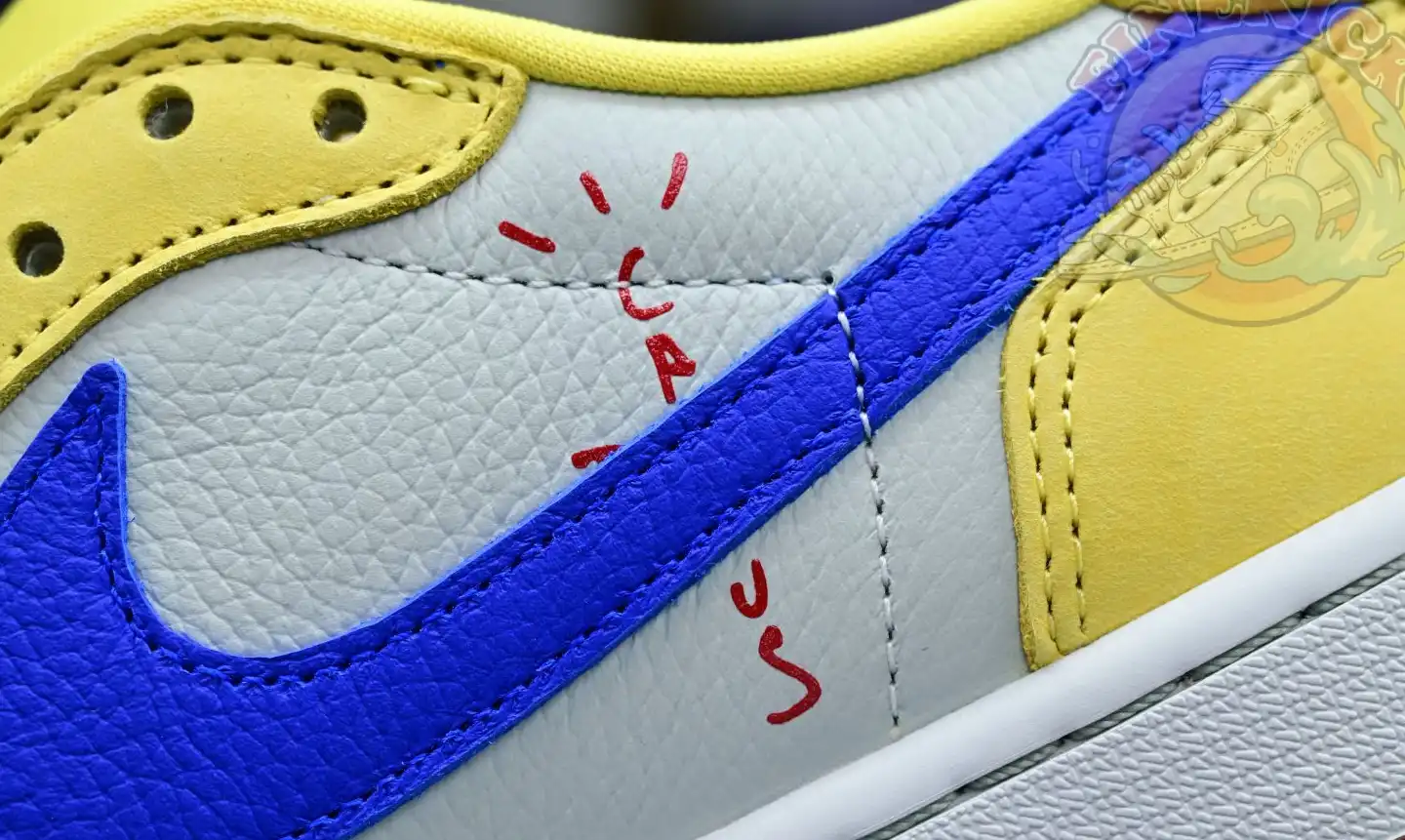 Travis Scott x Jordan Air Jordan 1Low Canary