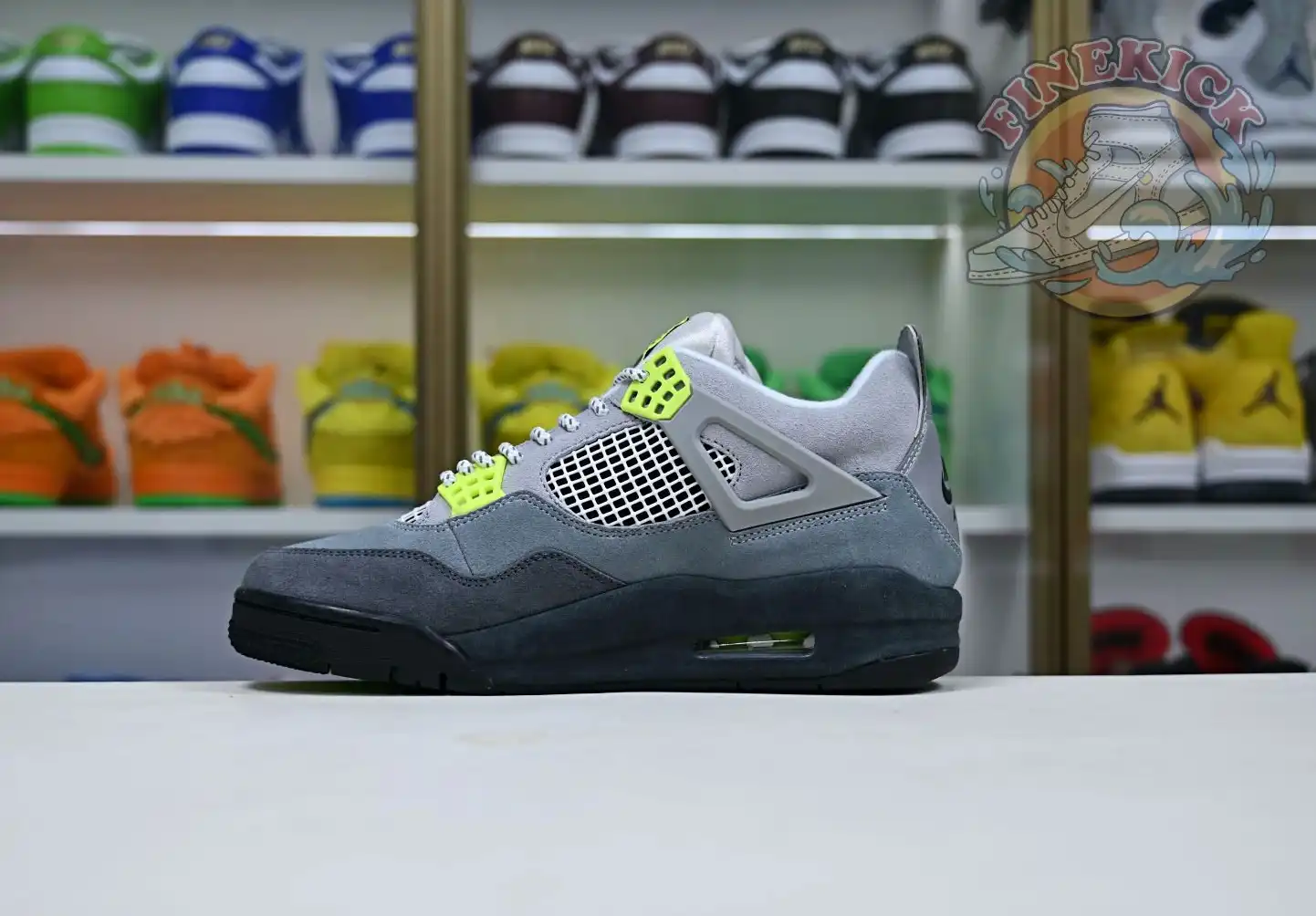 Jordan Air Jordan 4 retro se'95neon