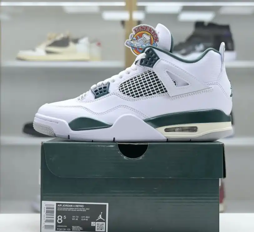 Air Jordan 4 Oxidized Green