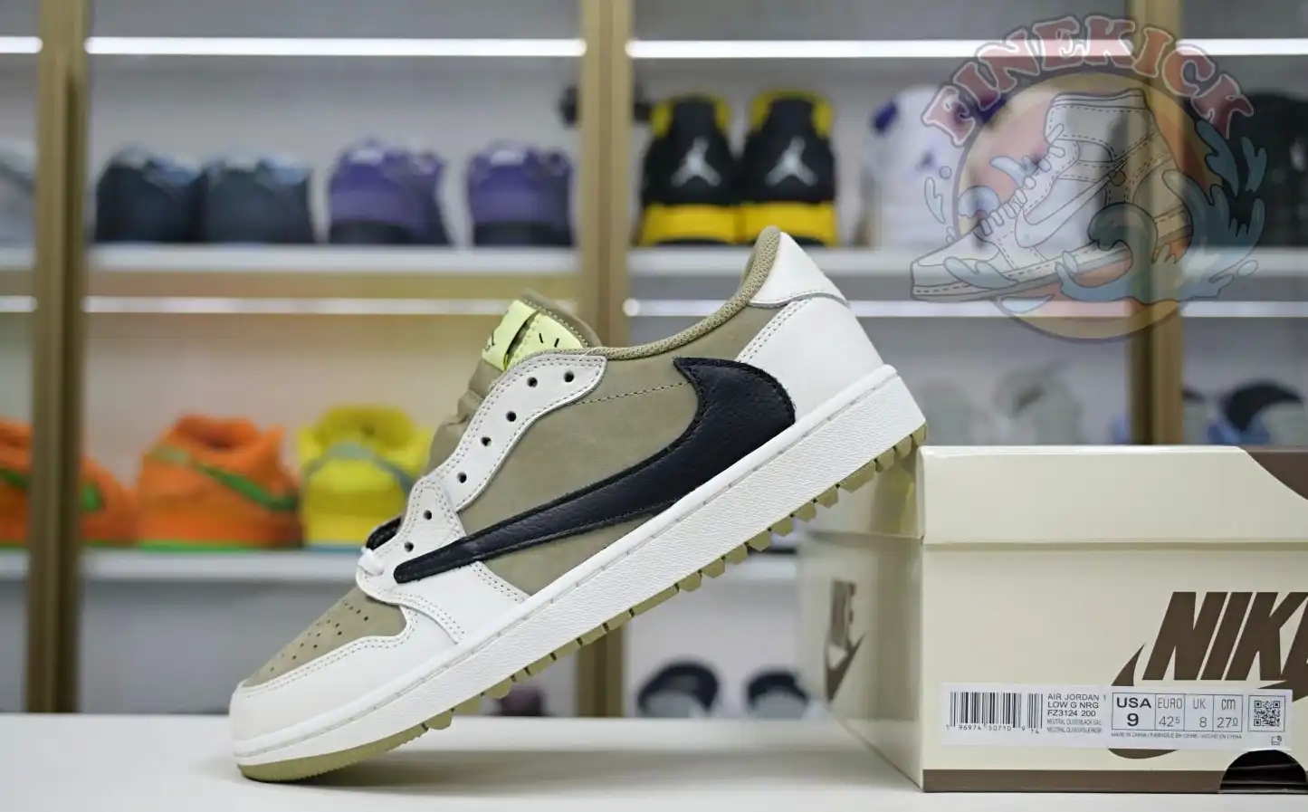 Travis Scott x Air Jordan 1  Low Golf 6.0