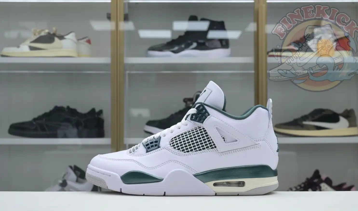 Air Jordan 4 Oxidized Green