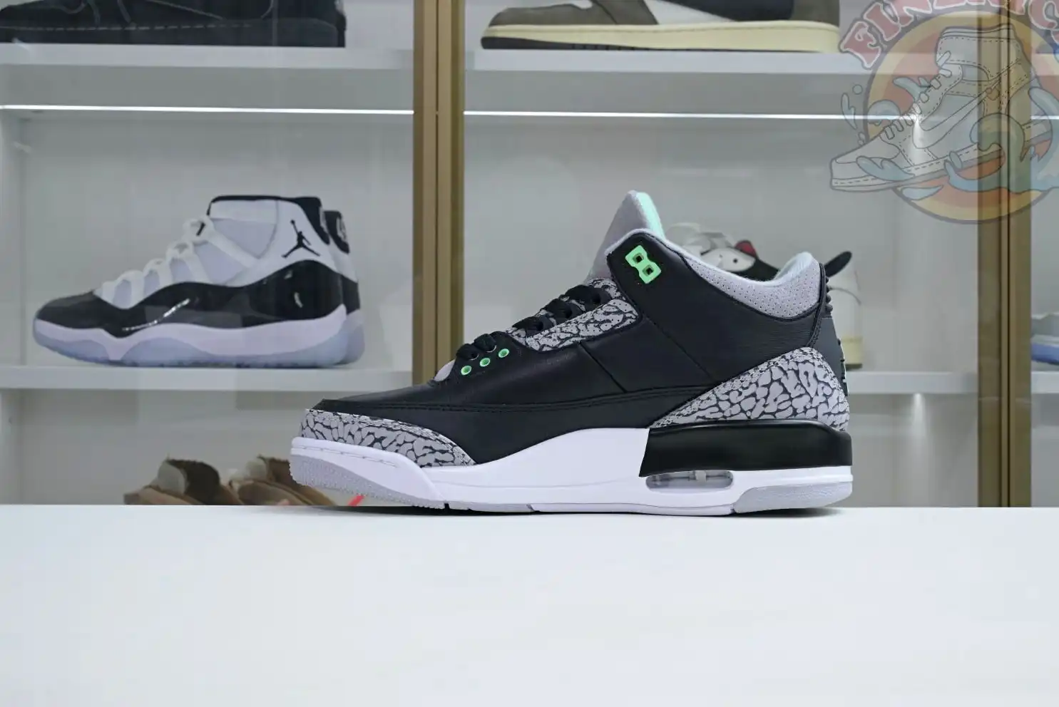 Air Jordan 3 Green Glow
