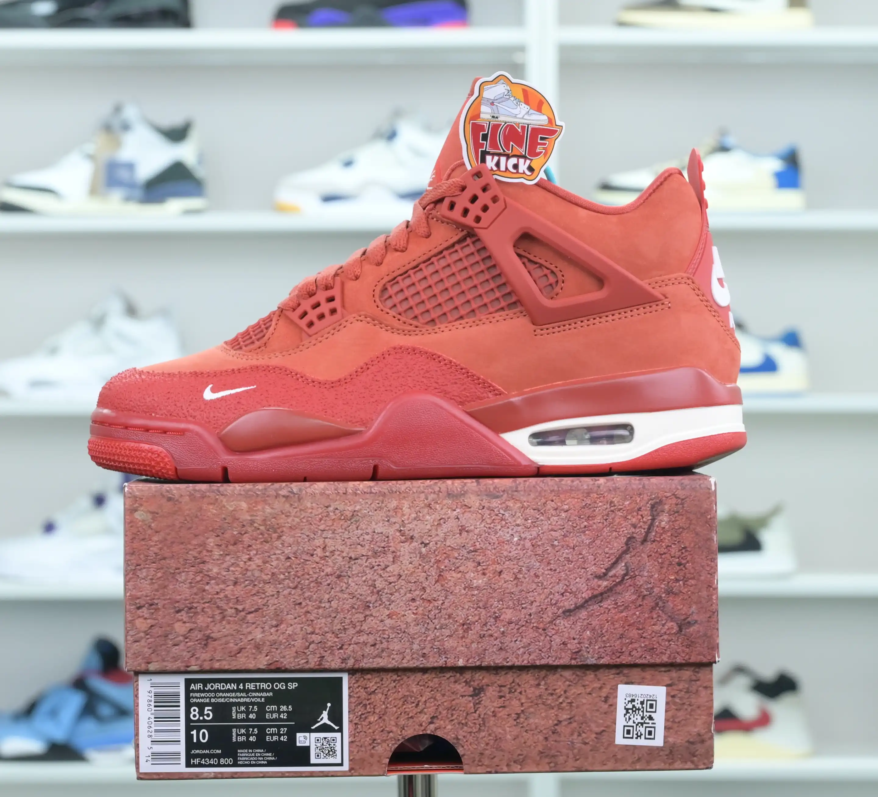 Nigel Sylvester x Jordan Air Jordan 4 OG"Brick by Brick"BIKE