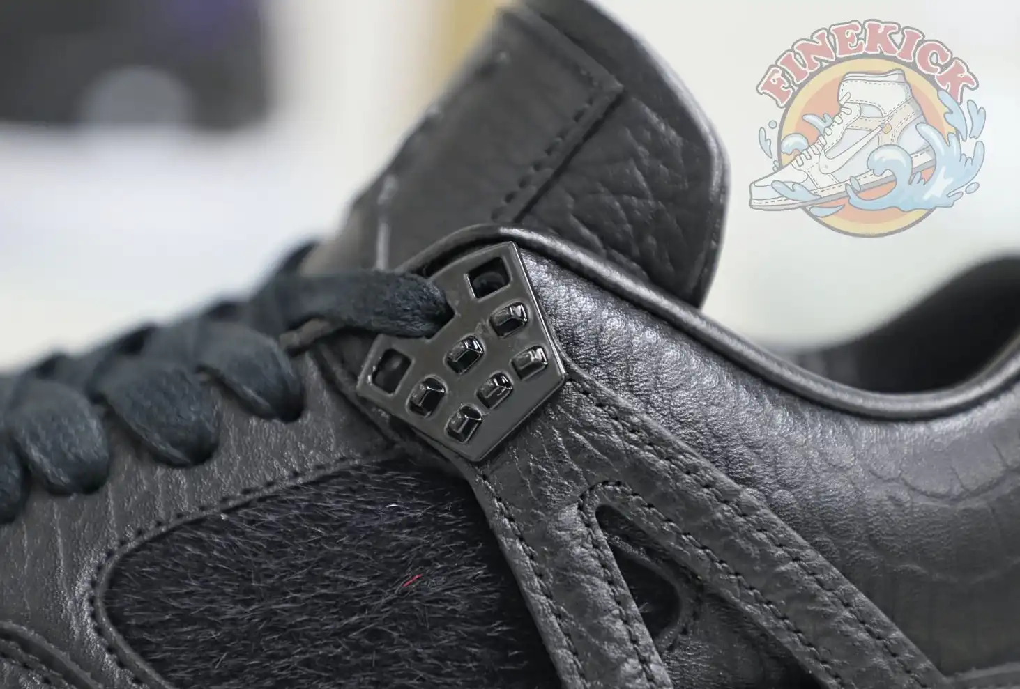 Jordan Air Jordan 4 retro ponyhair black