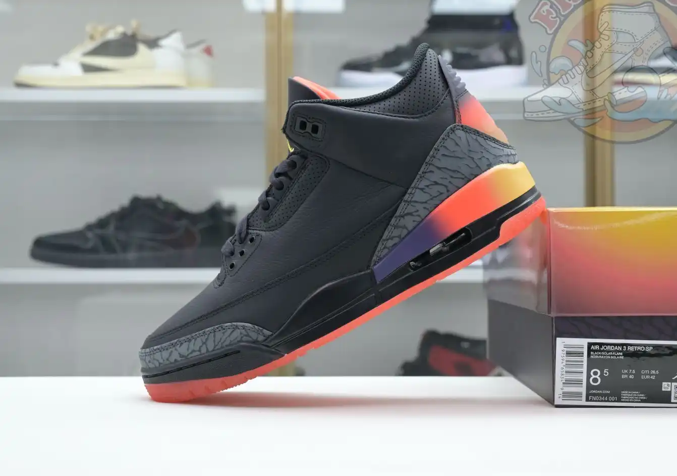 J Balvin x Air Jordan 3