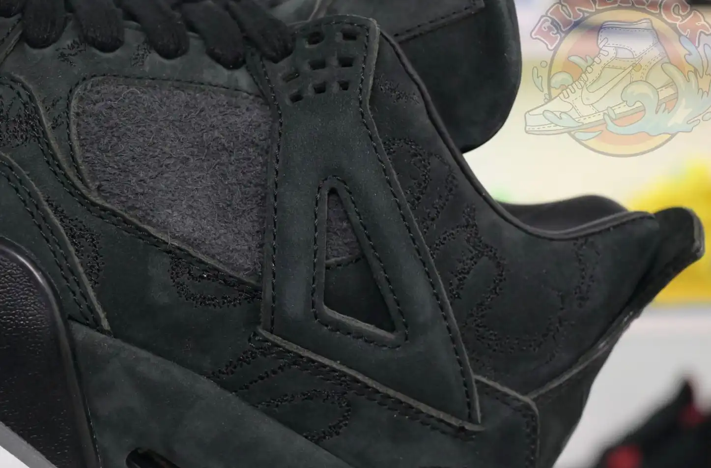 Jordan Air Jordan 4 kaws black