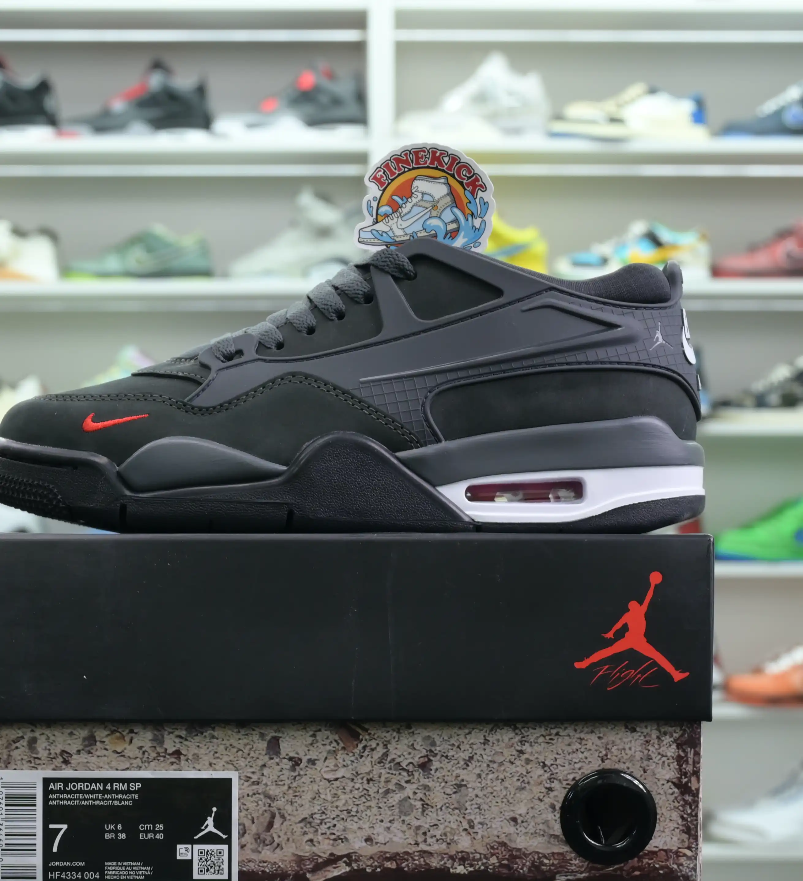 Nigel Sylvester x Jordan Air Jordan 4 RM SP “Anthracite”