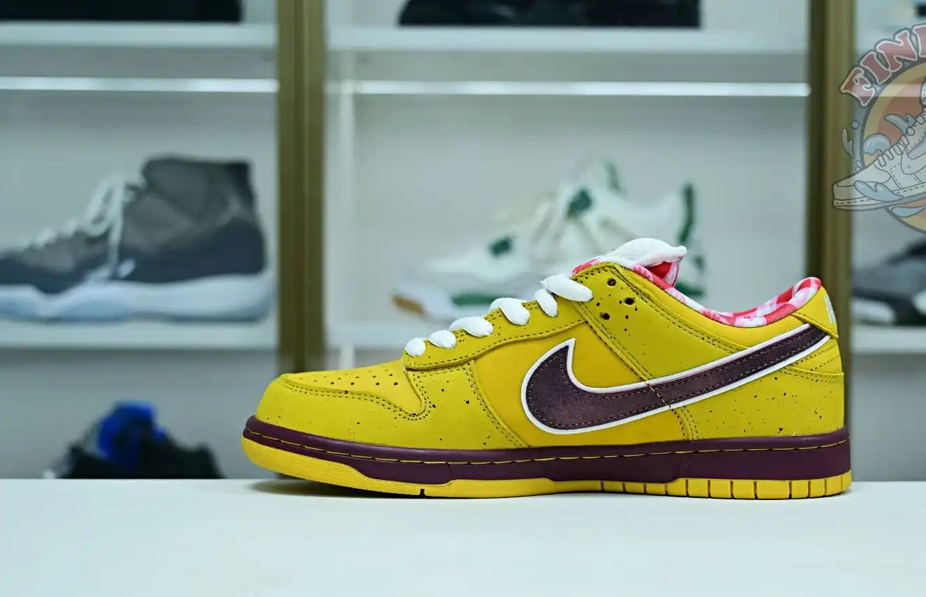 hype Nike Dunk SB Low YellowLobster