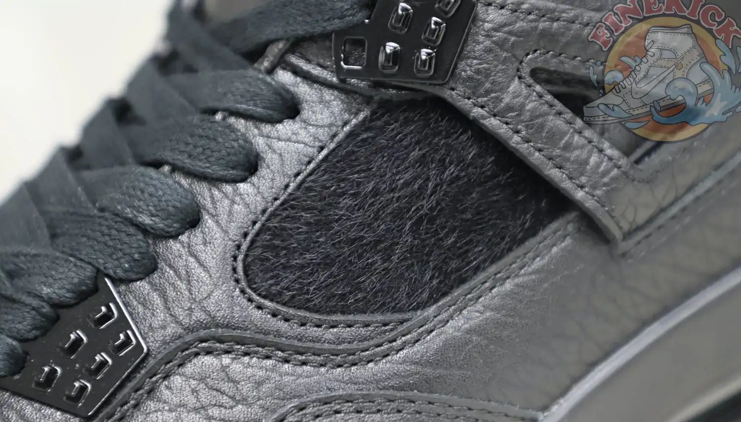 Jordan Air Jordan 4 retro ponyhair black