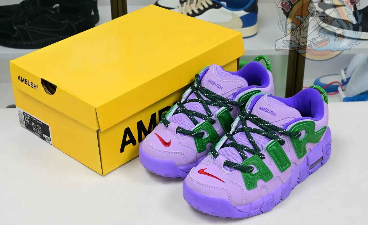 hype AMBUSH x Nike Air More Uptempo Low