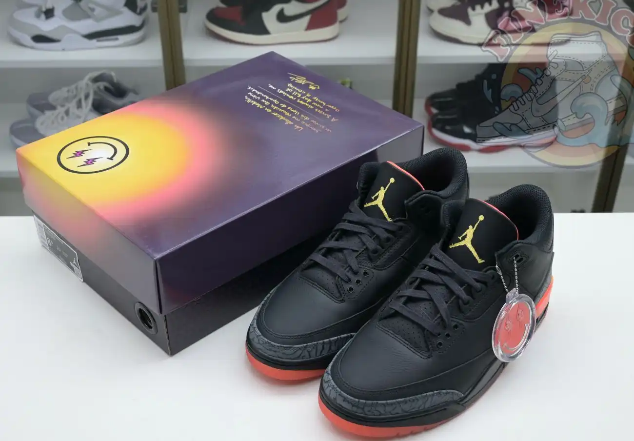 J Balvin x Air Jordan 3