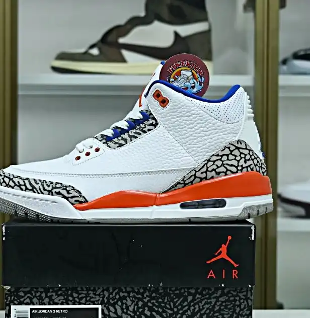 AIR JORDAN 3 RETRO 'KNICKS'