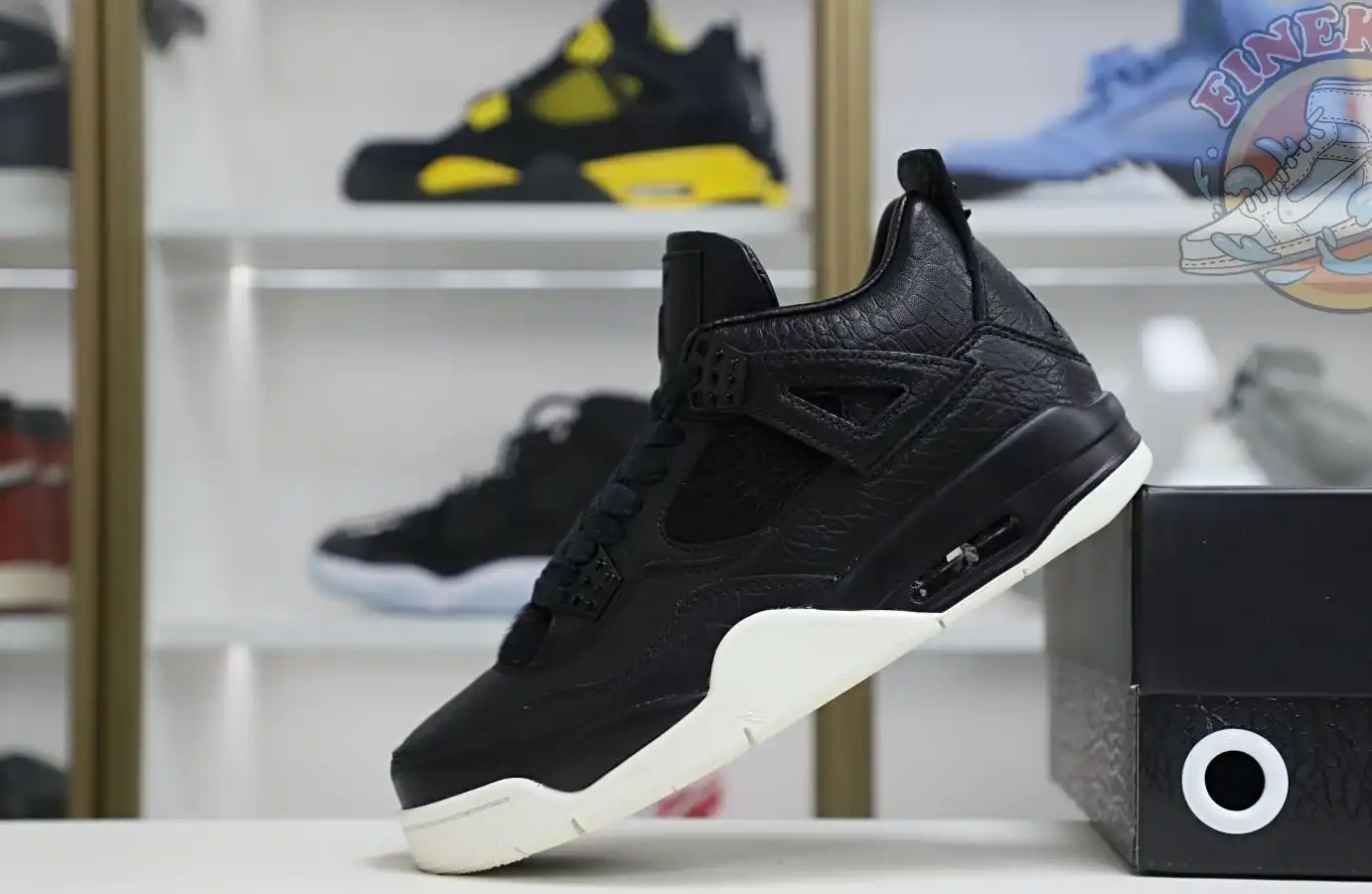 Jordan Air Jordan 4 retro ponyhair black