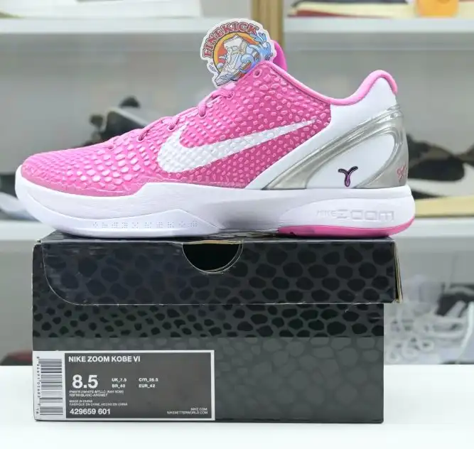 hype Nike Zoom Kobe 6 Kay Yow Think Pink