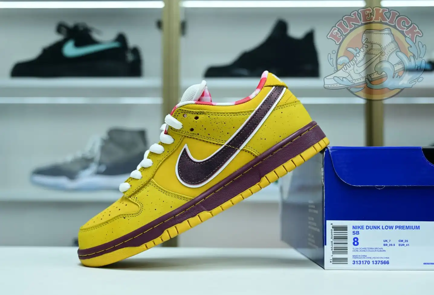 hype Nike Dunk SB Low YellowLobster