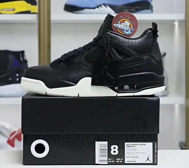 Jordan Air Jordan 4 retro ponyhair black