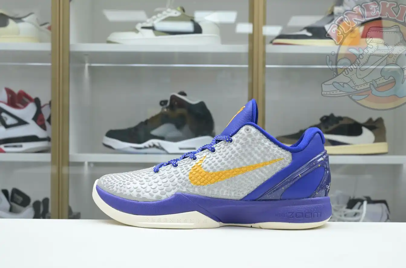 hype Nike Zoom Kobe 6 Lakers Home