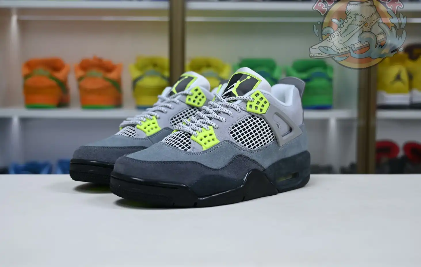 Jordan Air Jordan 4 retro se'95neon