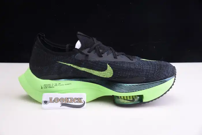 Nike Air Zoom Alphafly Next% Black Electric Green CI9925-400
