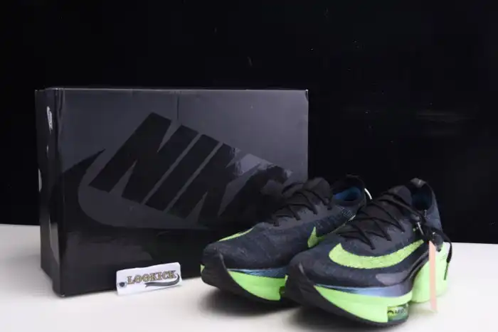 Nike Air Zoom Alphafly Next% Black Electric Green CI9925-400