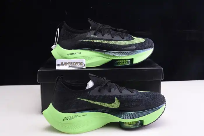 Nike Air Zoom Alphafly Next% Black Electric Green CI9925-400