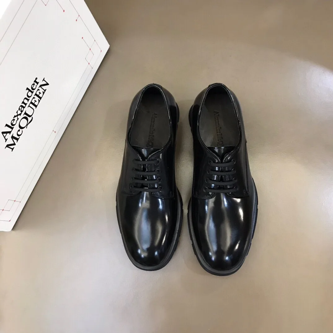 Comfortable Alexander Mcqueen Leather Shoes 7268
