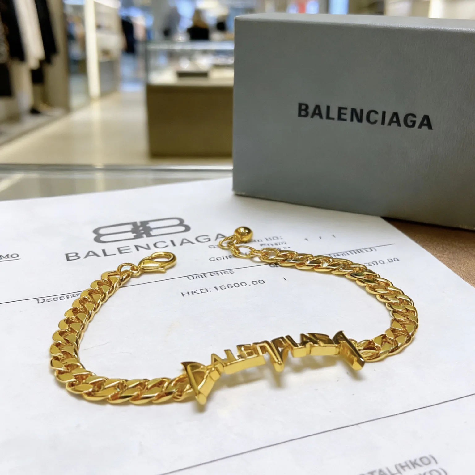 Balenciaga Bracelet Durable 4223