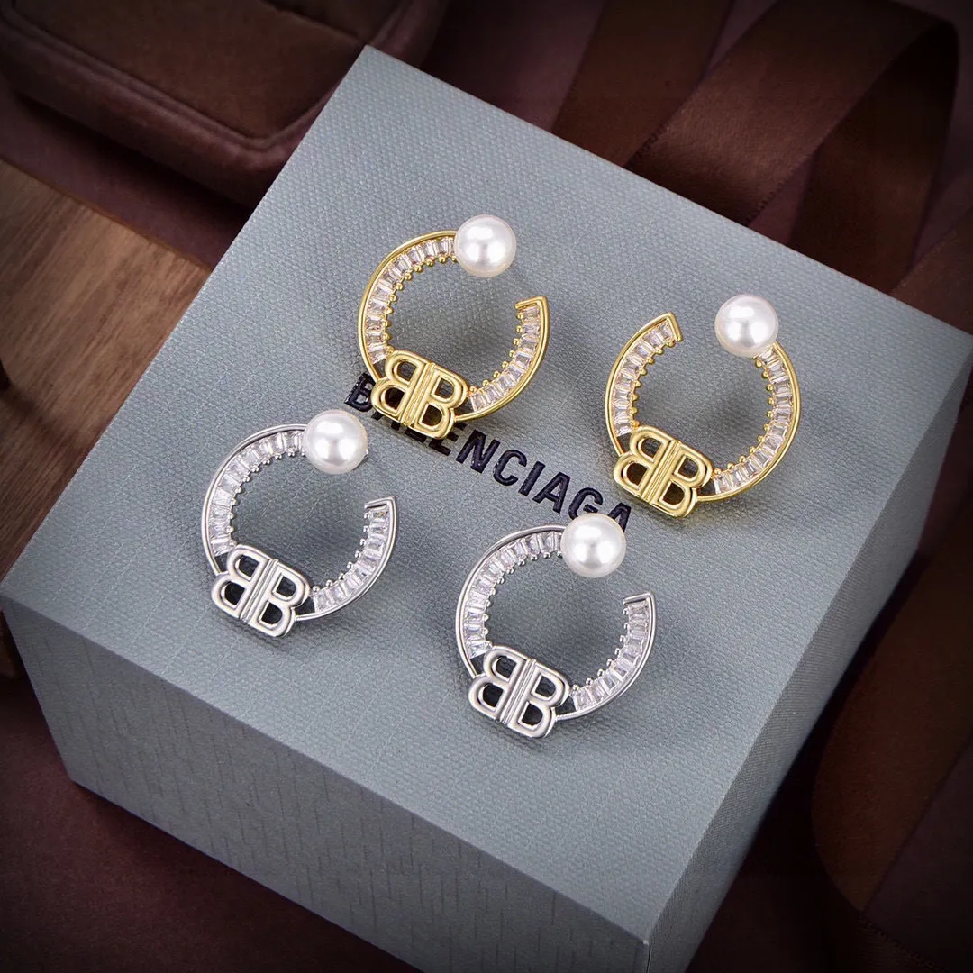 Balenciaga Earrings SmoothTexture 4272
