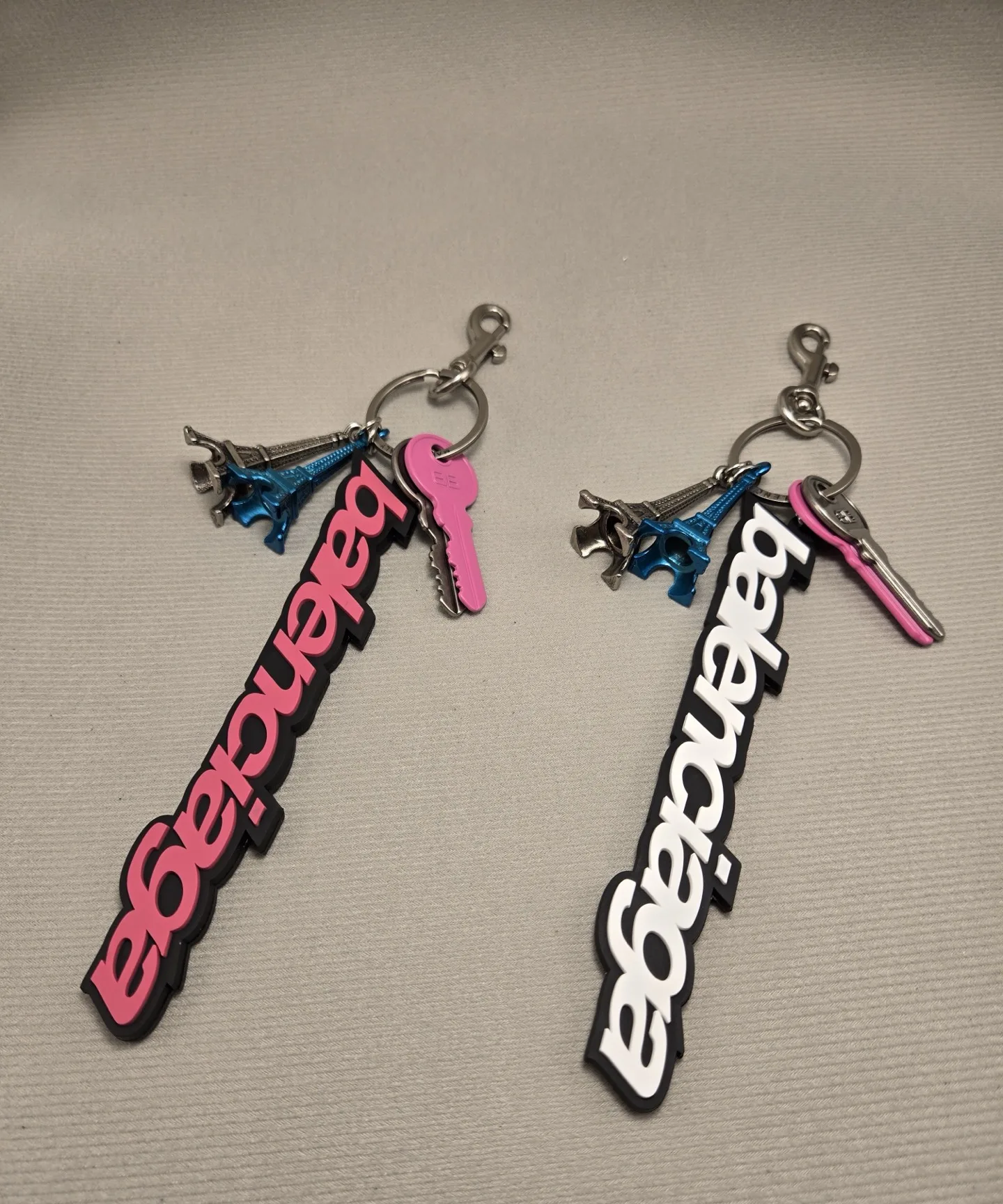 SunProtective Balenciaga Keychain 4289