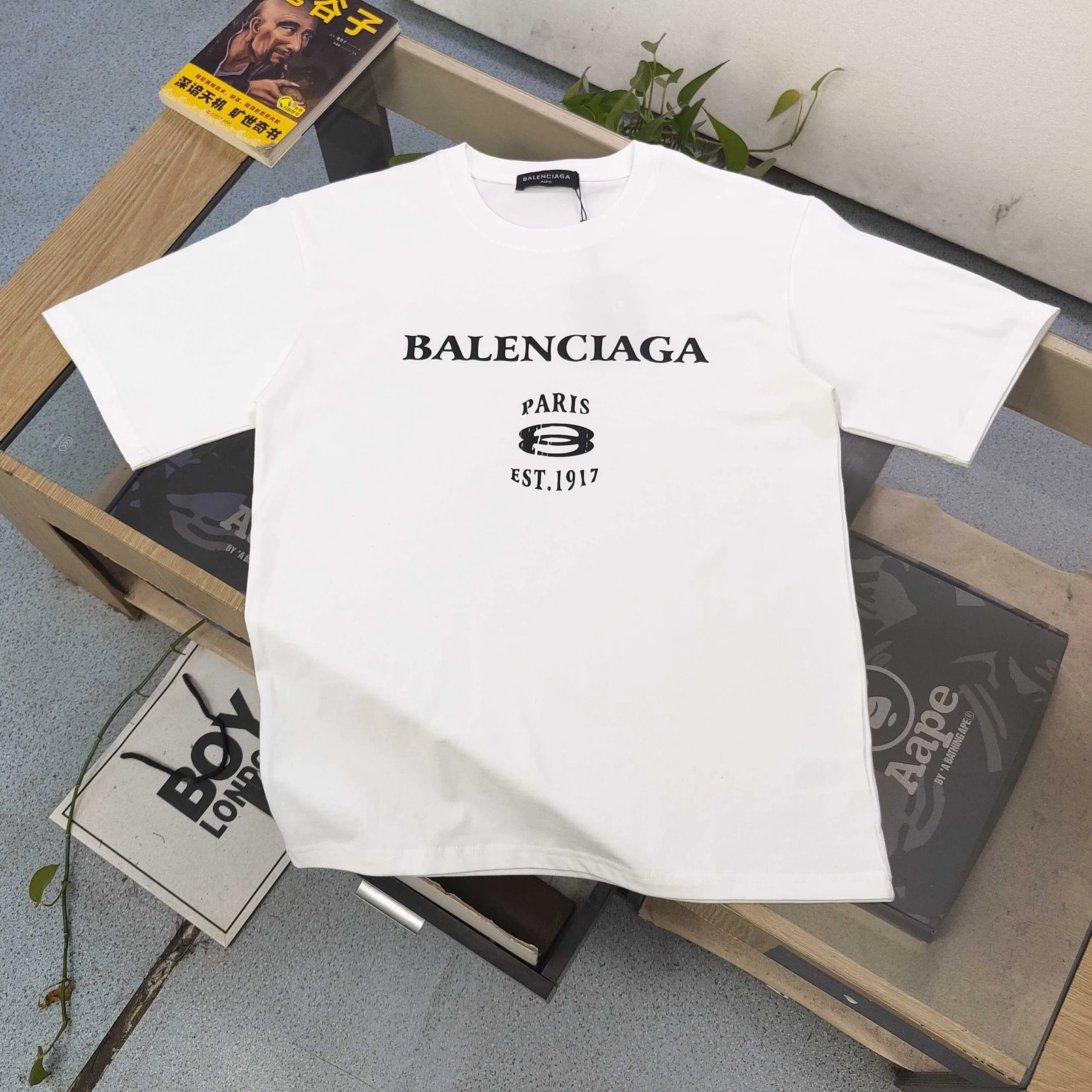 Upgraded Balenciaga Short Sleeves 4374
