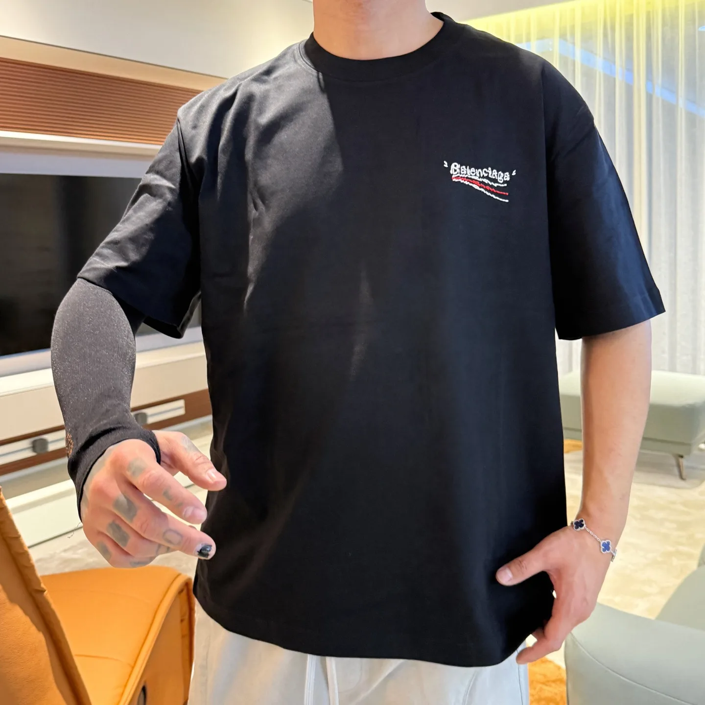 Balenciaga Short Sleeves UrbanChic 4426