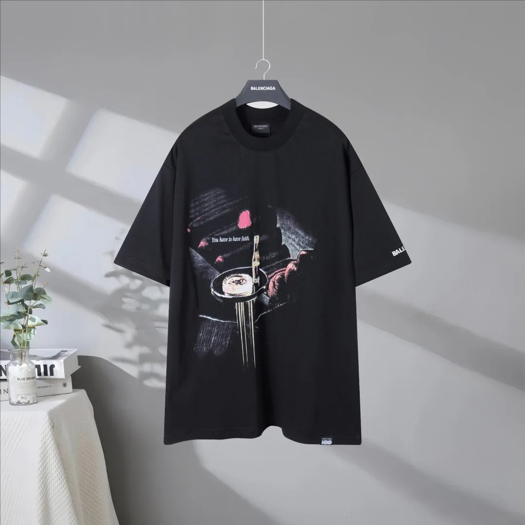 Balenciaga Short Sleeves Colorful 4462