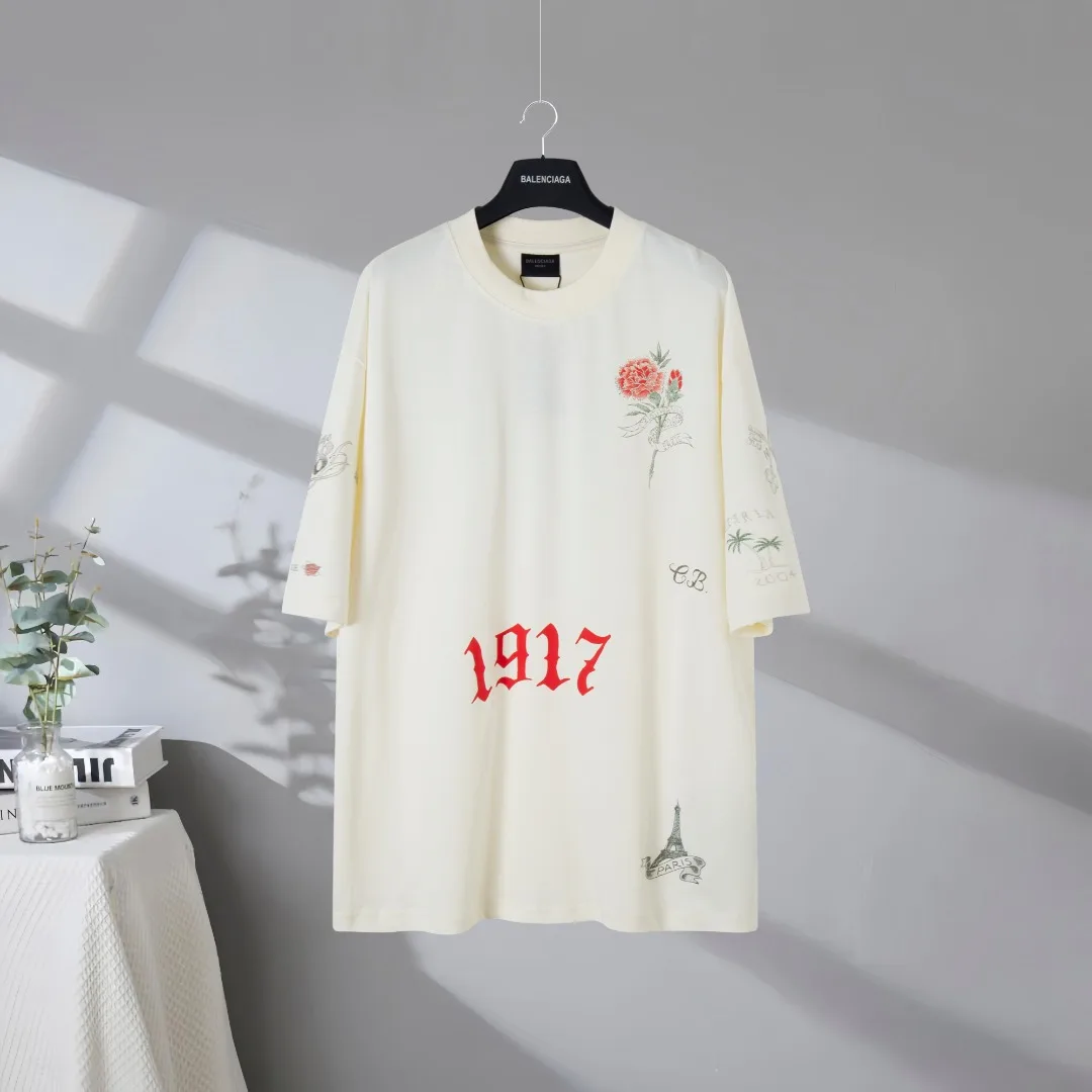 WaterResistant Balenciaga Short Sleeves 4461