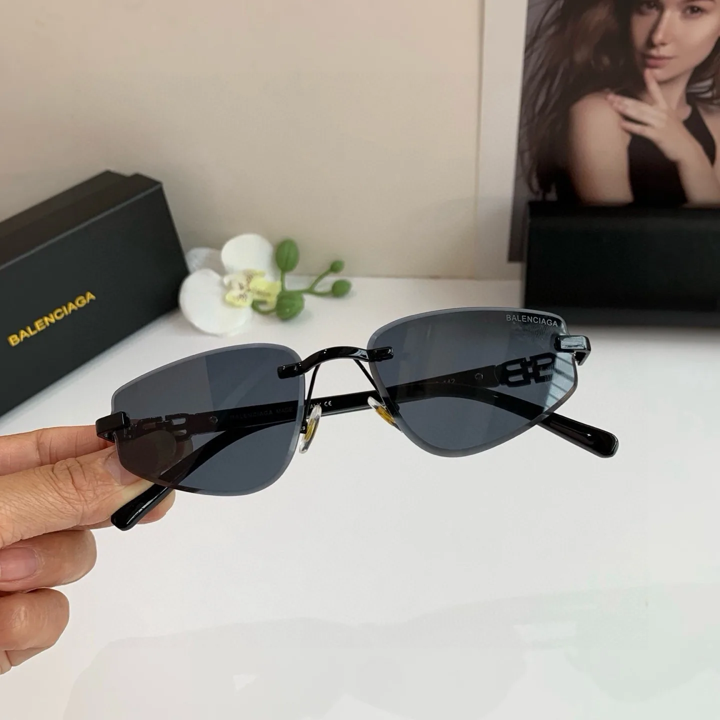Thermal Balenciaga Sunglasses 4521