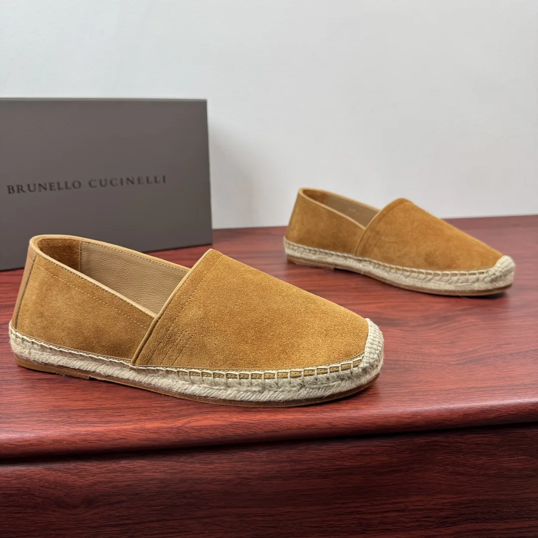 Refined Brunello Cucinelli Leather Shoes 5944