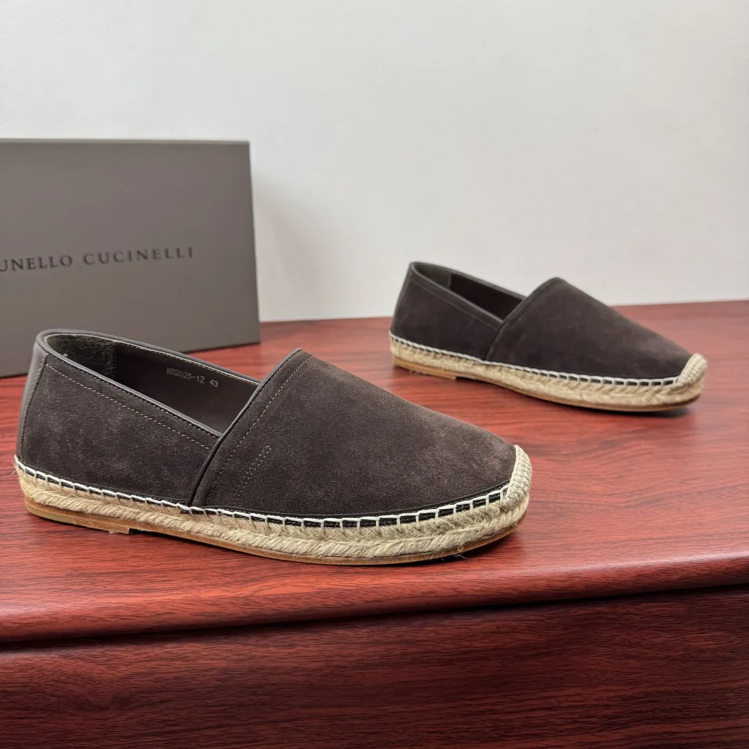 Brunello Cucinelli Leather Shoes Durable 5935