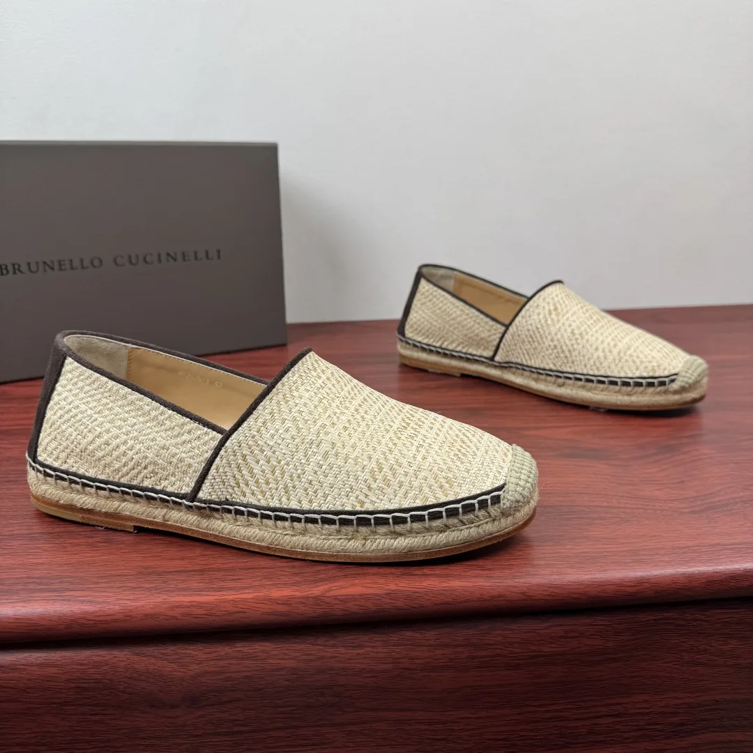Brunello Cucinelli Leather Shoes Effortless 5930