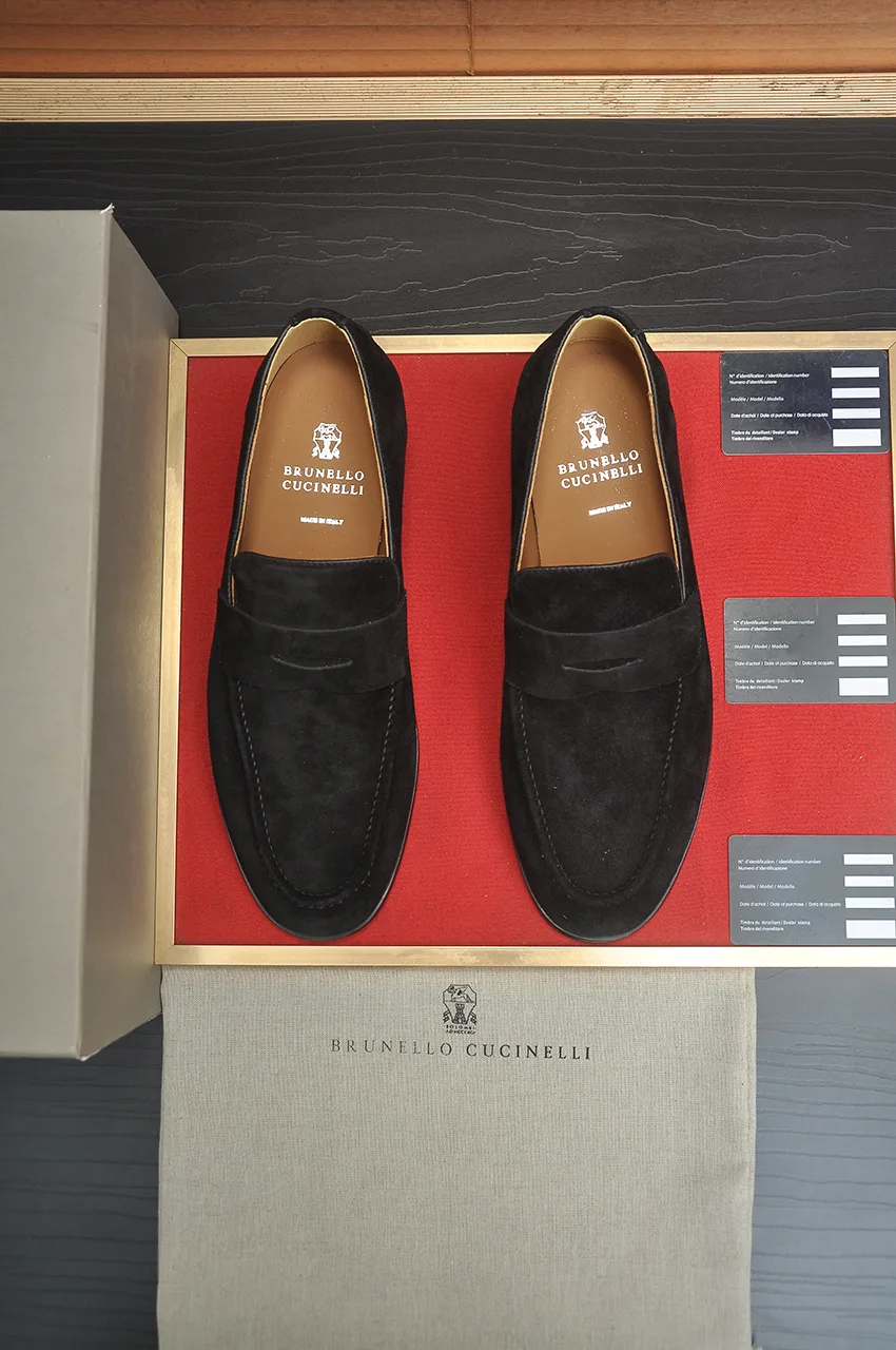 Brunello Cucinelli Leather Shoes Minimalist 5923